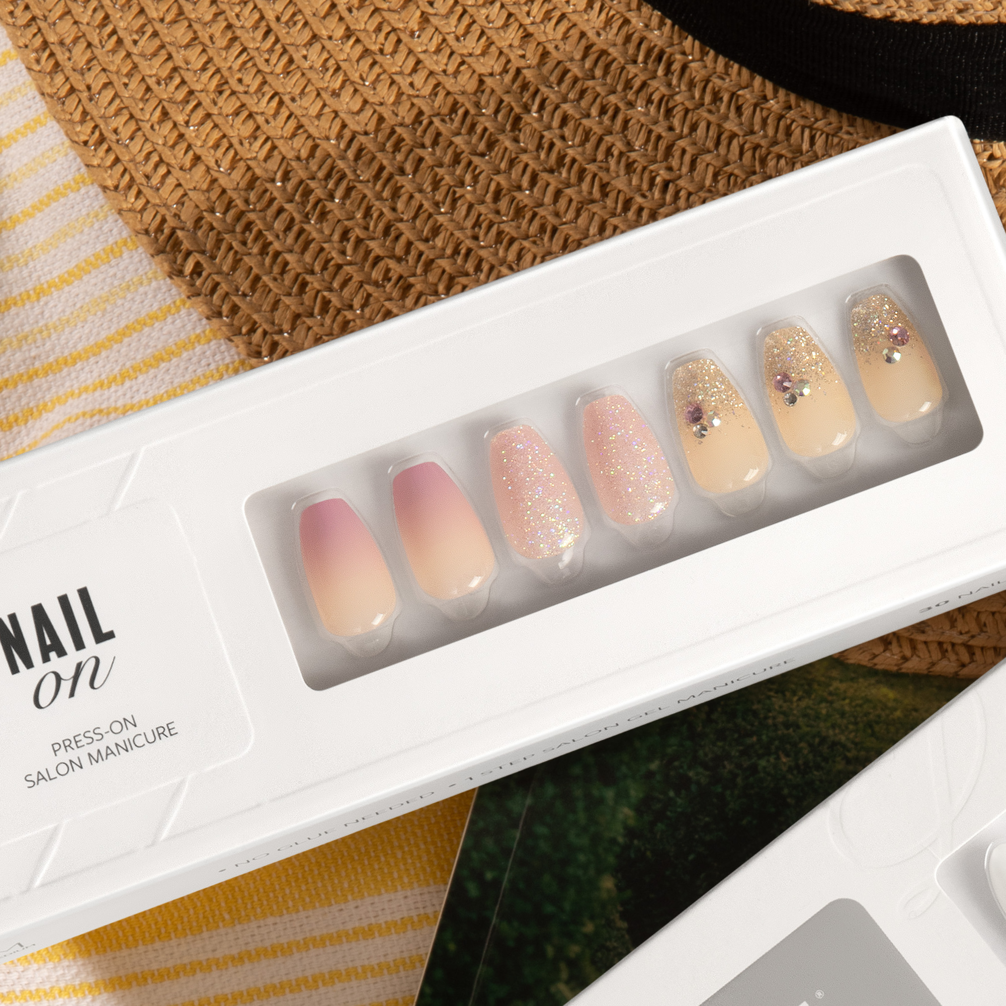 Sweet Baby - Coffin Weekender Press On Manicure