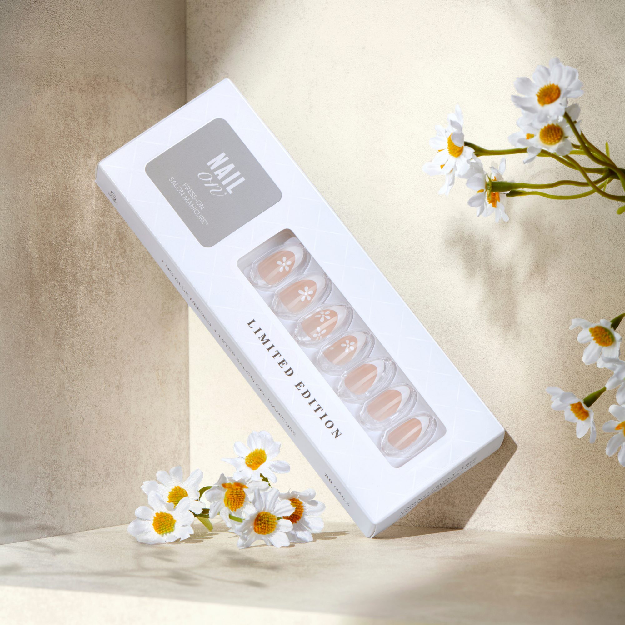 Bare Intentions - Medium Almond Nail On Press On Manicure
