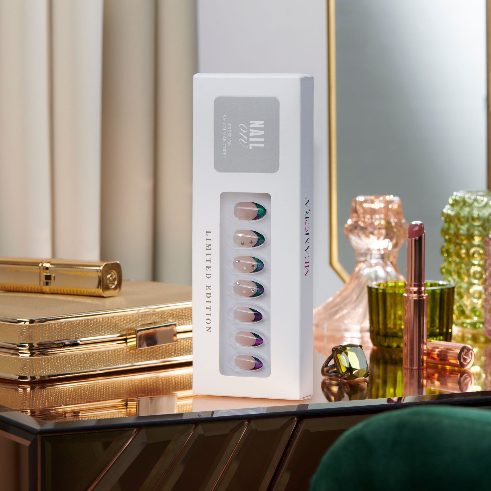 Sorcery - Medium Almond Nail On Press On Manicure