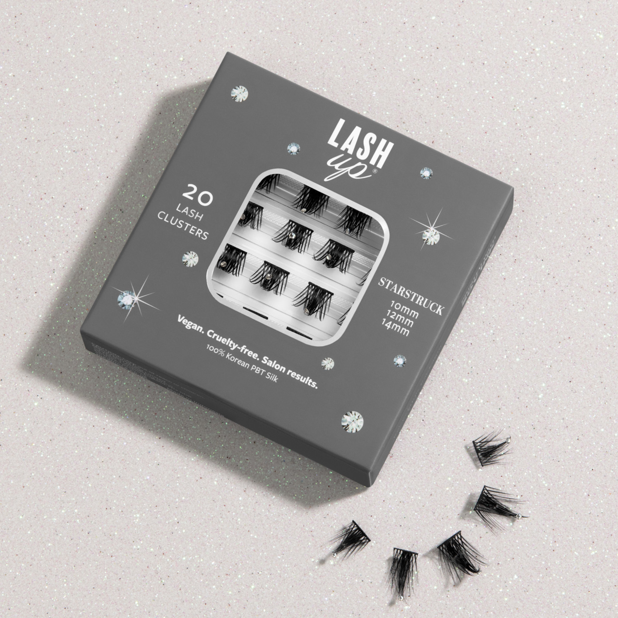 Starstruck Lash Up Clusters 10mm, 12mm, 14mm Multipack