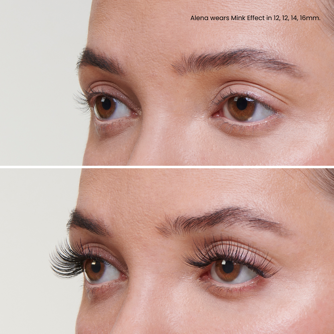Mink Effect Lash Up Clusters 12mm, 14mm, 16mm Multipack
