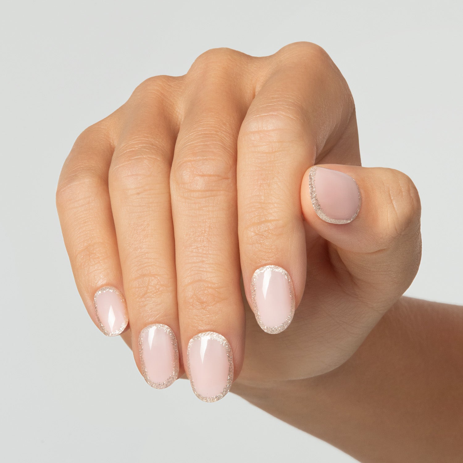 Fairydust - Short Oval Nail On Press On Manicure