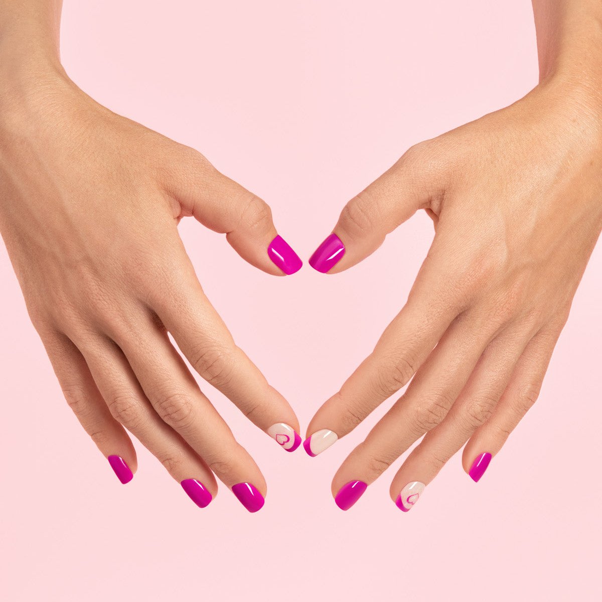 Amora Me - Short Squoval Nail On Press On Manicure