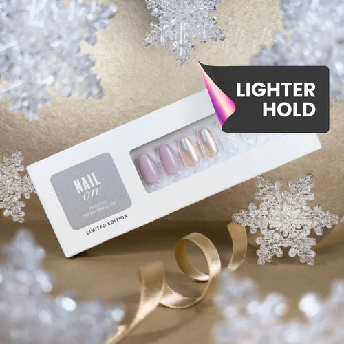 Iced Out - Coffin Weekender Press On Manicure