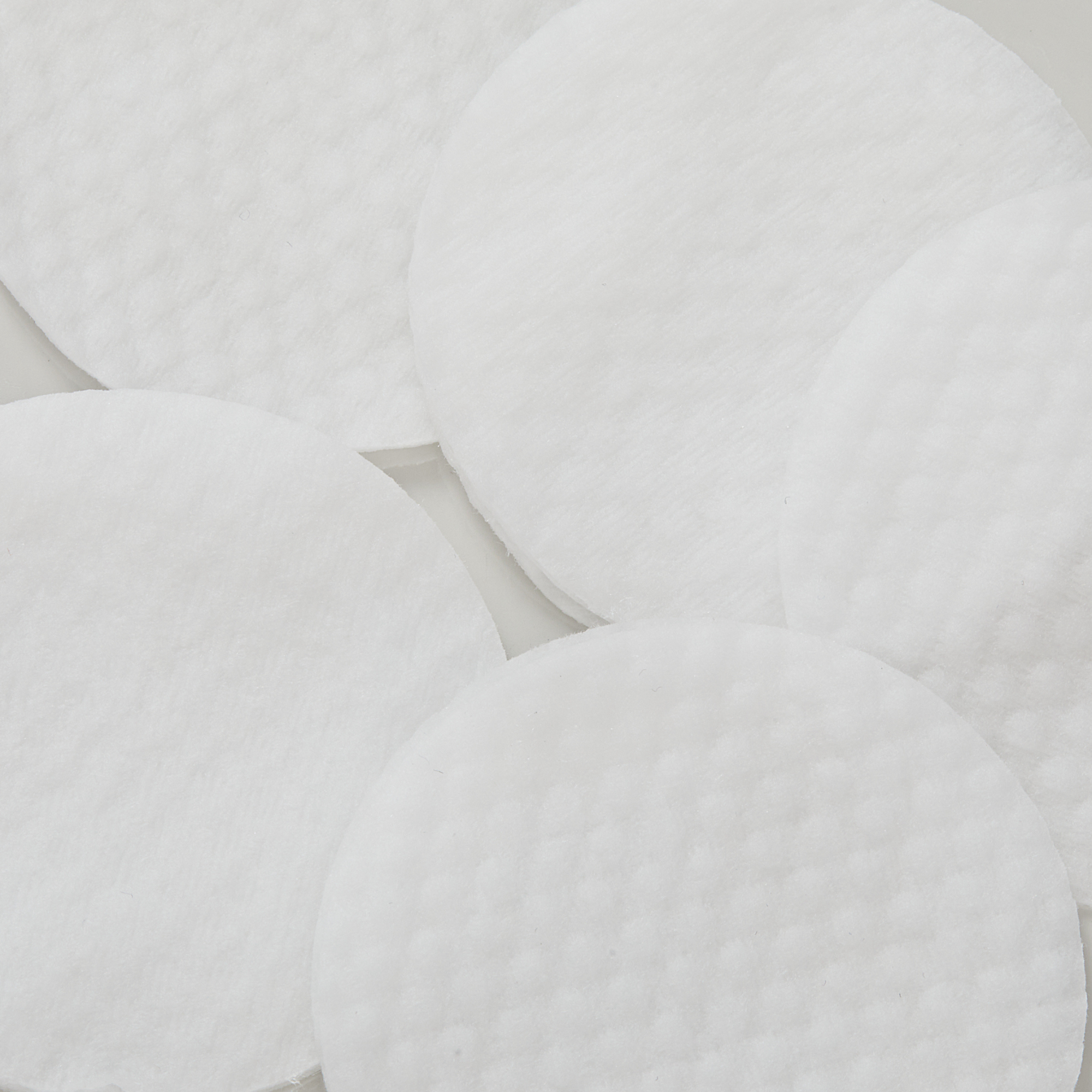 Close-up of glow peel pads with a subtle pattern