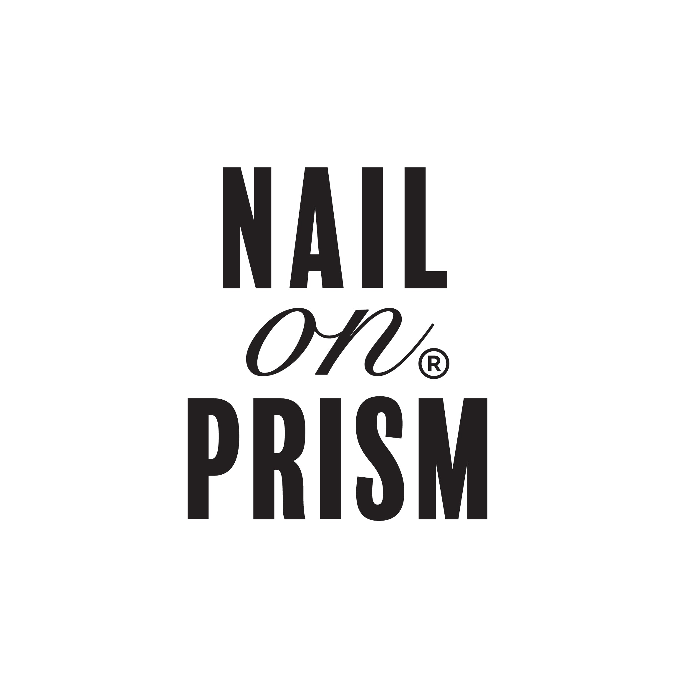 Hypnotic - Short Squoval Holographic Prism Nail On Press On Manicure