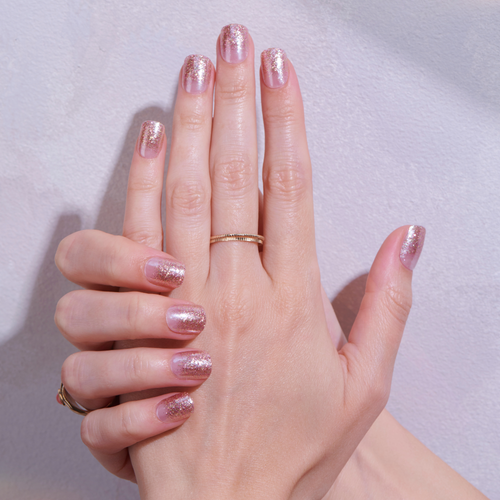 Modesty - Short Squoval Prism Nail On Press On Manicure