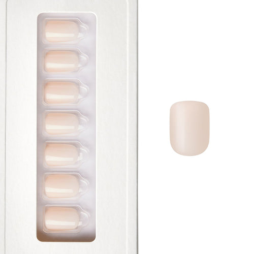 Afternoon Beige - Squoval Weekender Press On Manicure