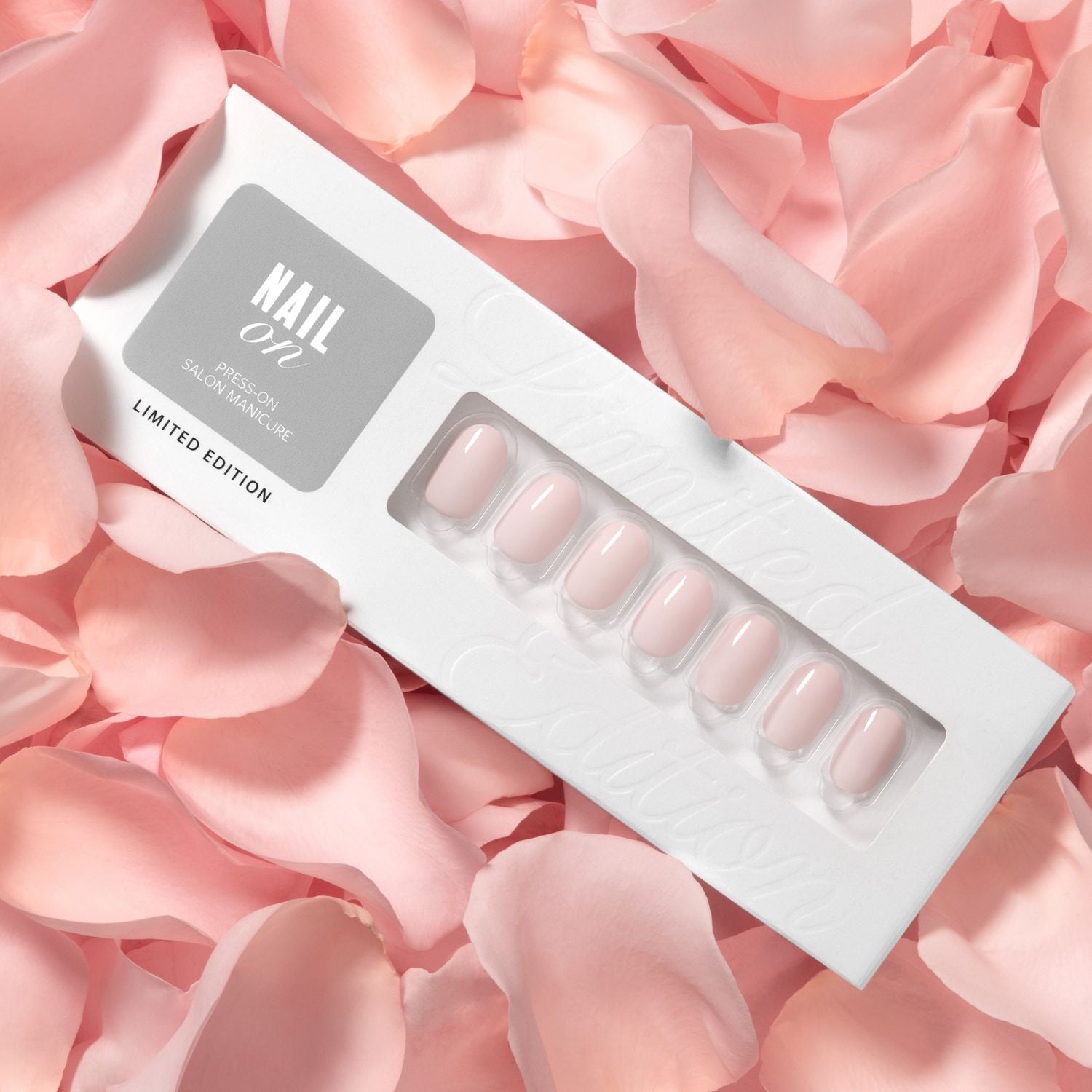 New & Improved Polished Pink - Oval Short Press On Manicure