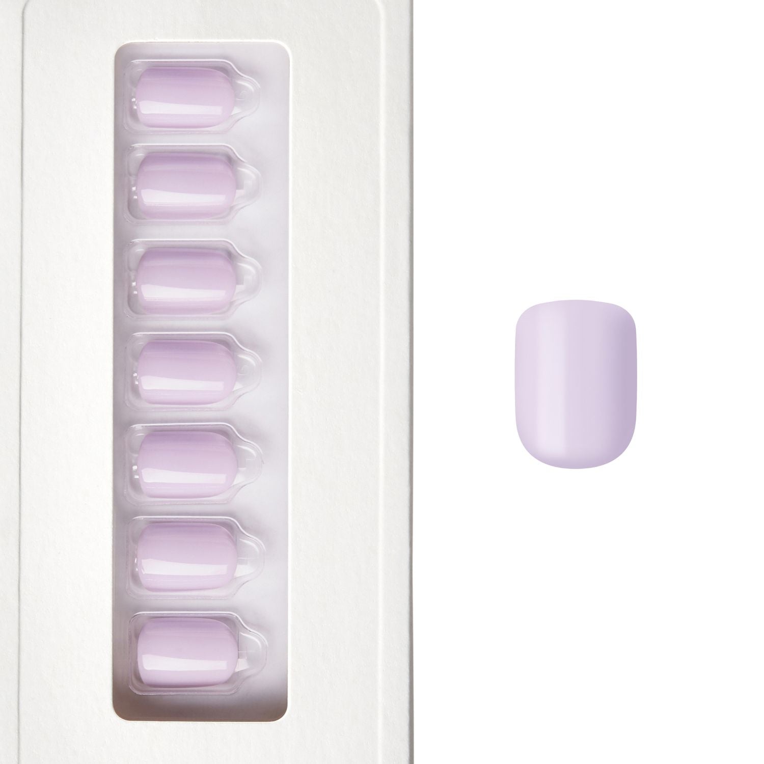 Fresh Lavender - Squoval Weekender Press On Manicure