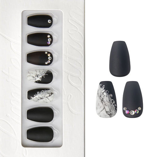 Get To You - Coffin Weekender Press On Manicure