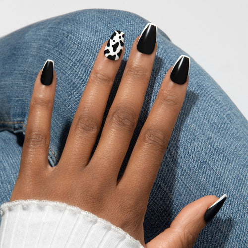 Better Days - Coffin Weekender Press On Manicure