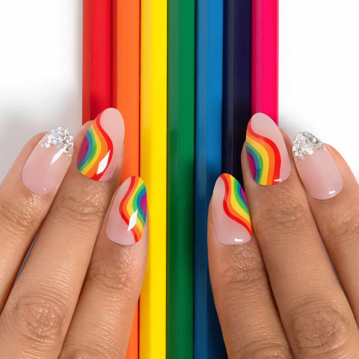 More Love - Almond Weekender Press On Manicure