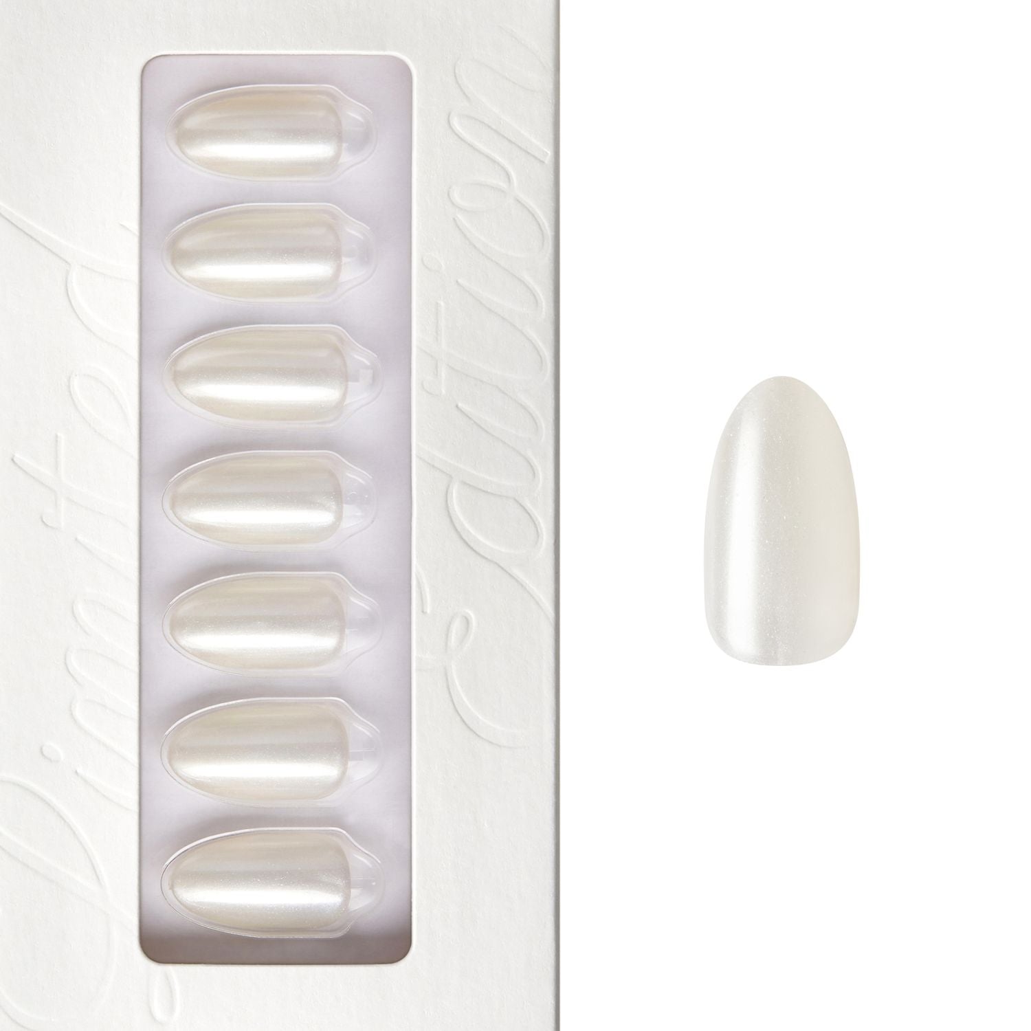 Vanilla Glazed - Almond Weekender Press On Manicure