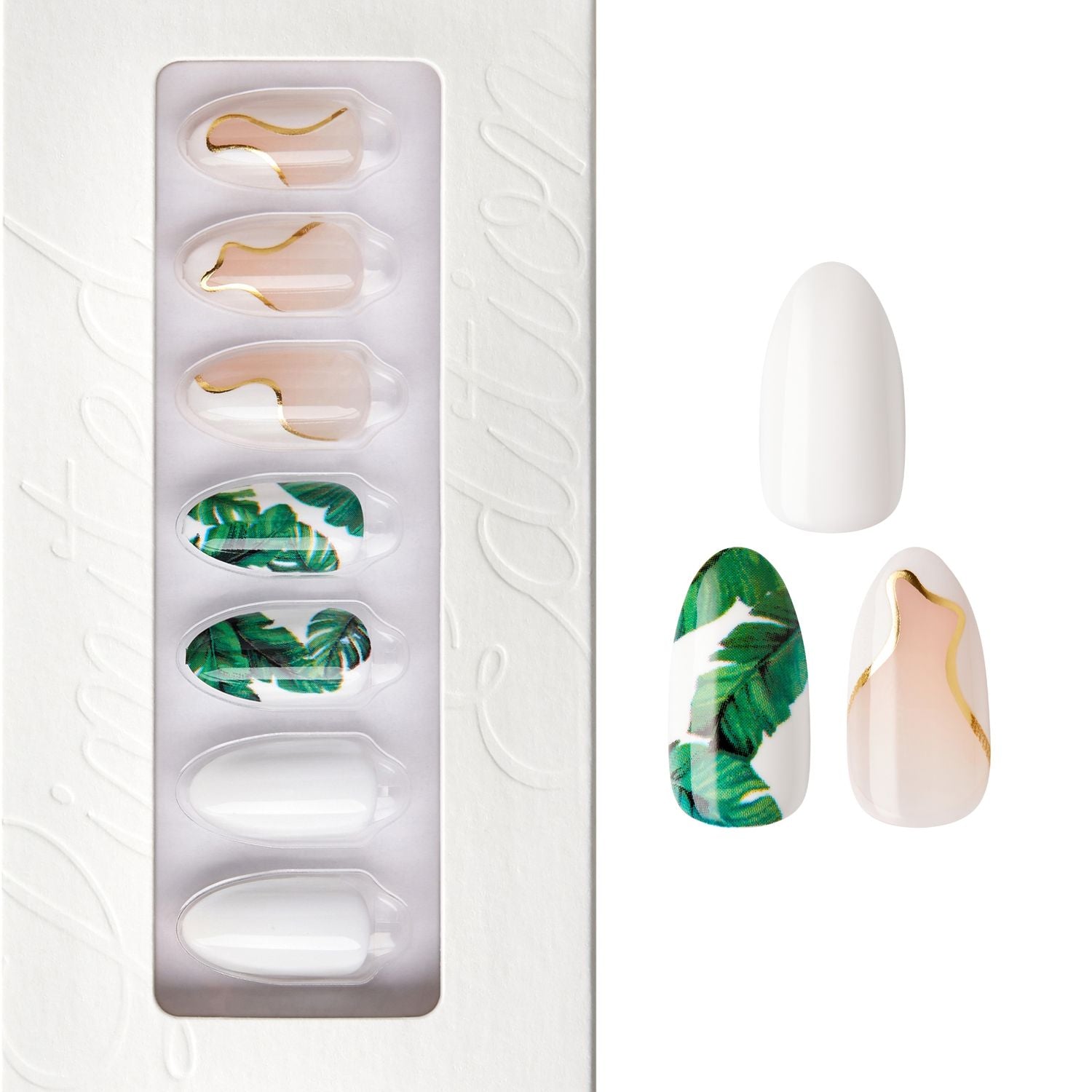 Far Away - Almond Weekender Press On Manicure