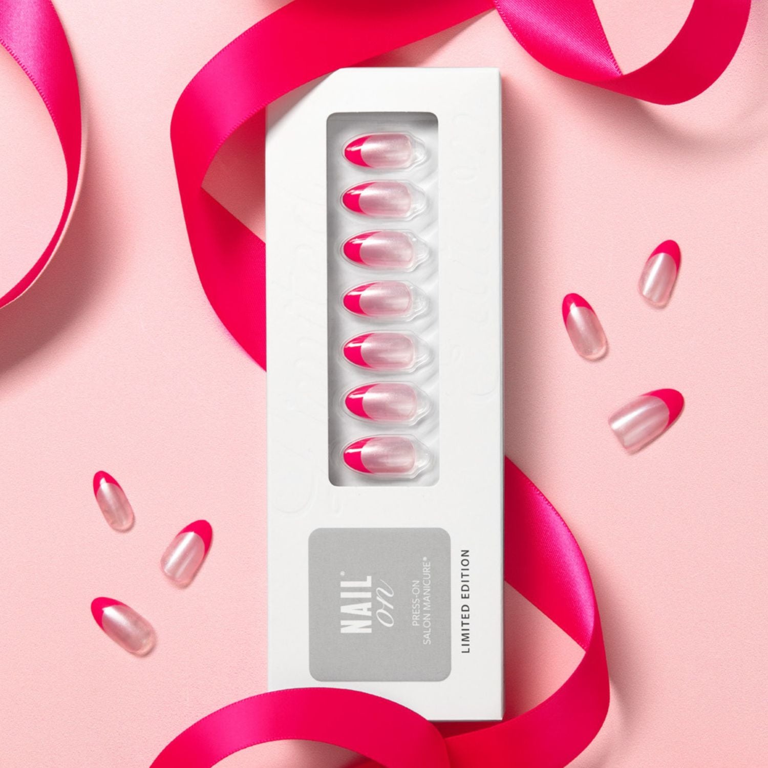Love You Back - Medium Almond Nail On Press On Manicure