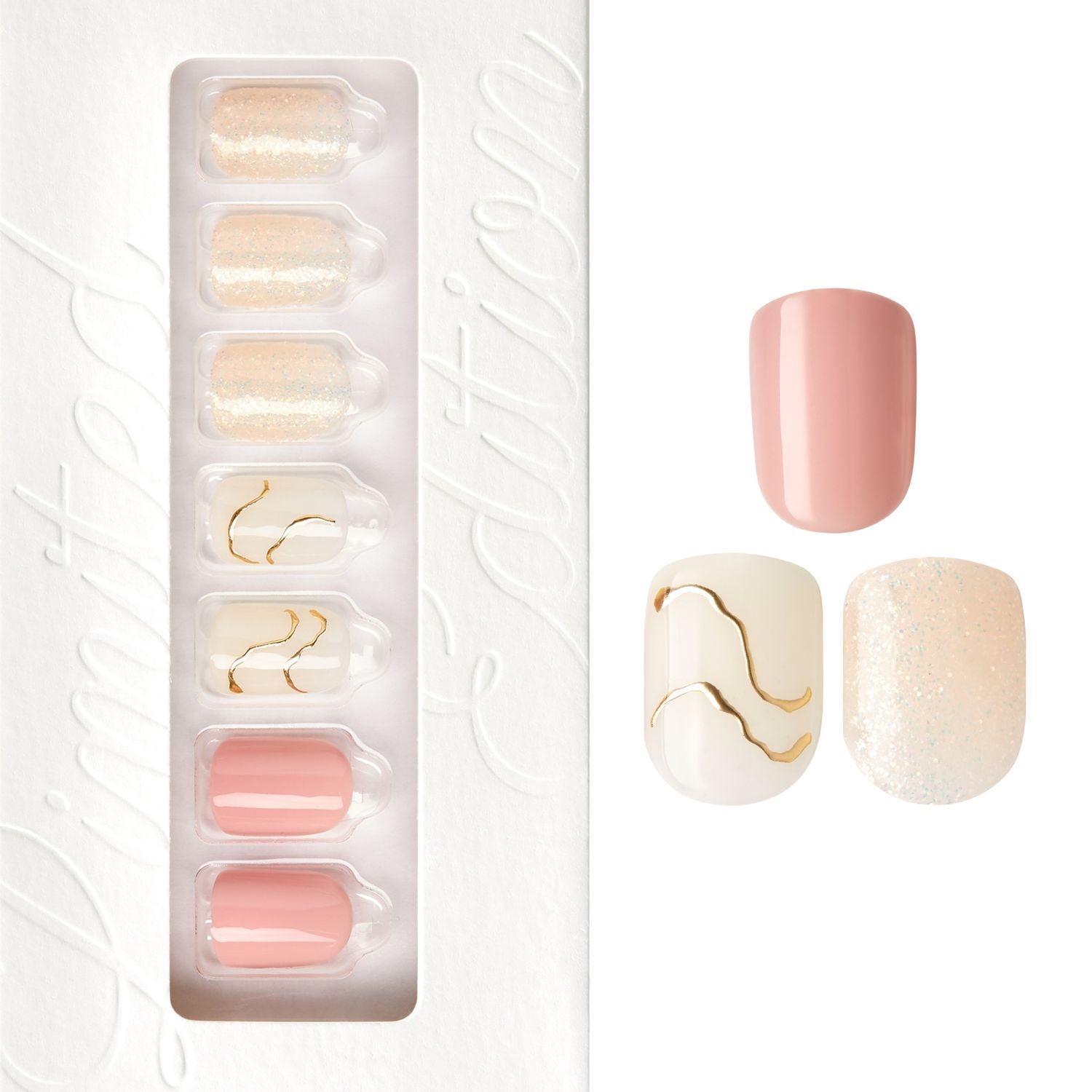 Quiet Hours - Squoval Weekender Press On Manicure