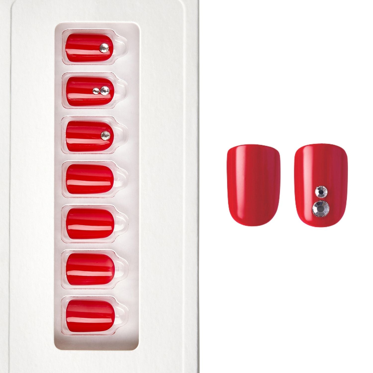 Truth or Dare - Squoval Weekender Press On Manicure