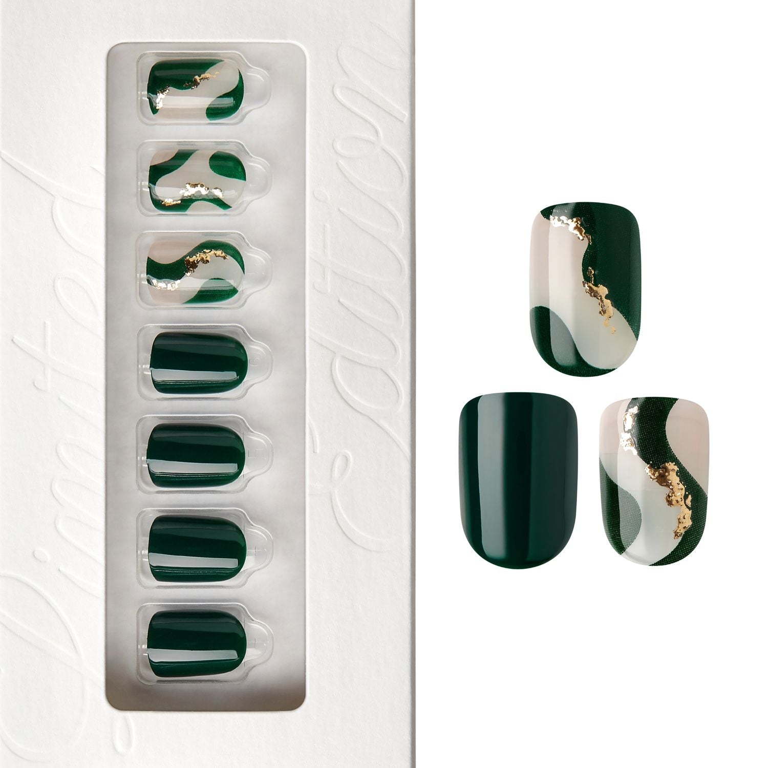 Open Arms - Short Squoval Nail On Press On Manicure