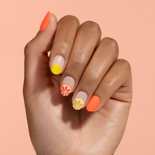 Crushing On - Short Oval Nail On Press On Manicure