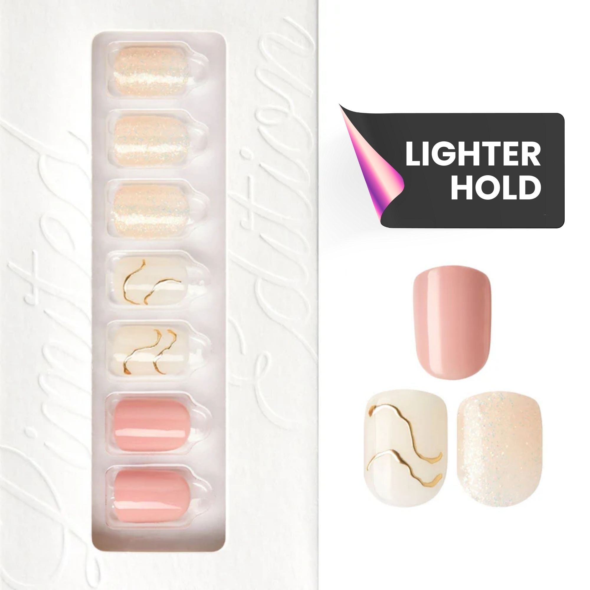 Quiet Hours - Squoval Weekender Press On Manicure