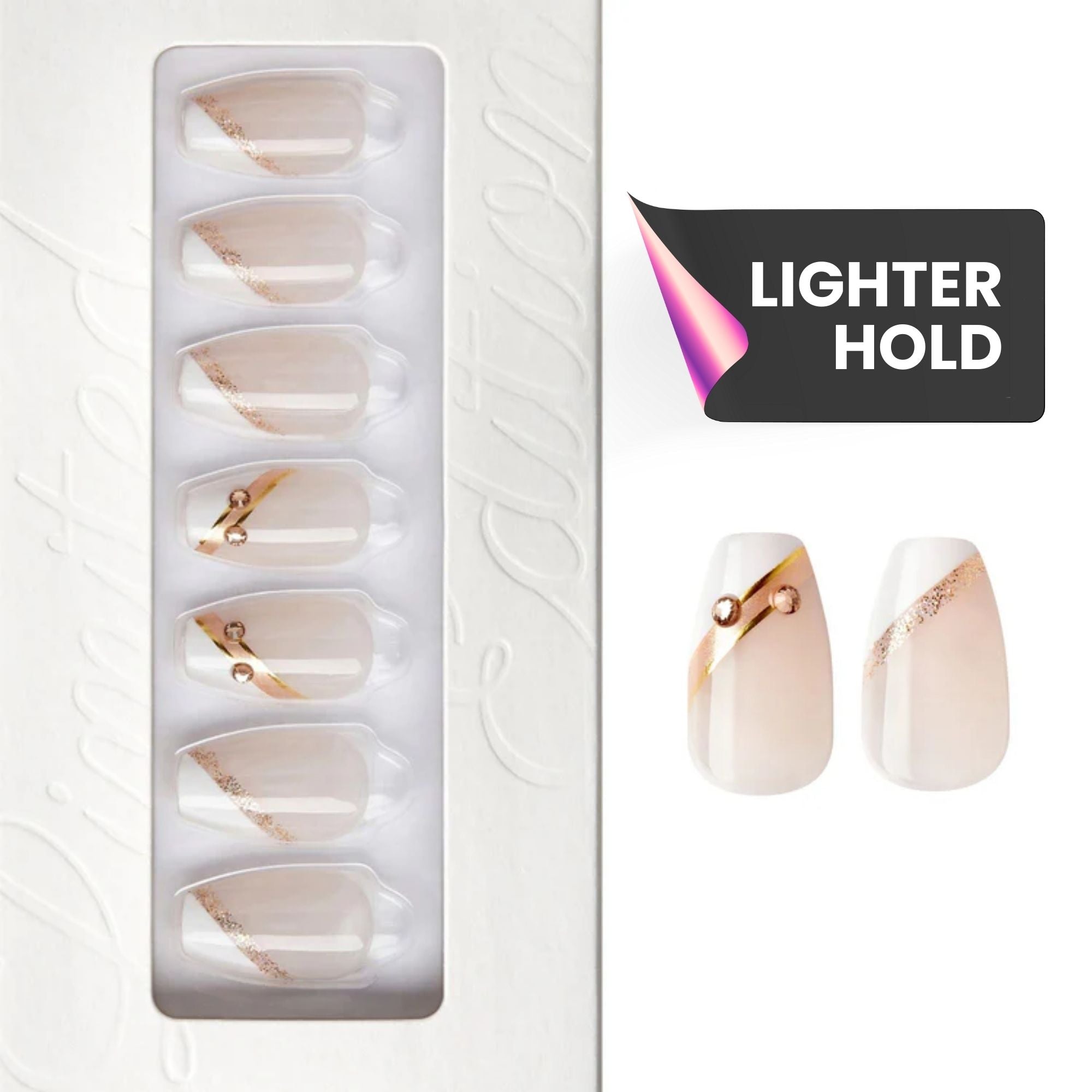 The One - Coffin Weekender Press on Manicure