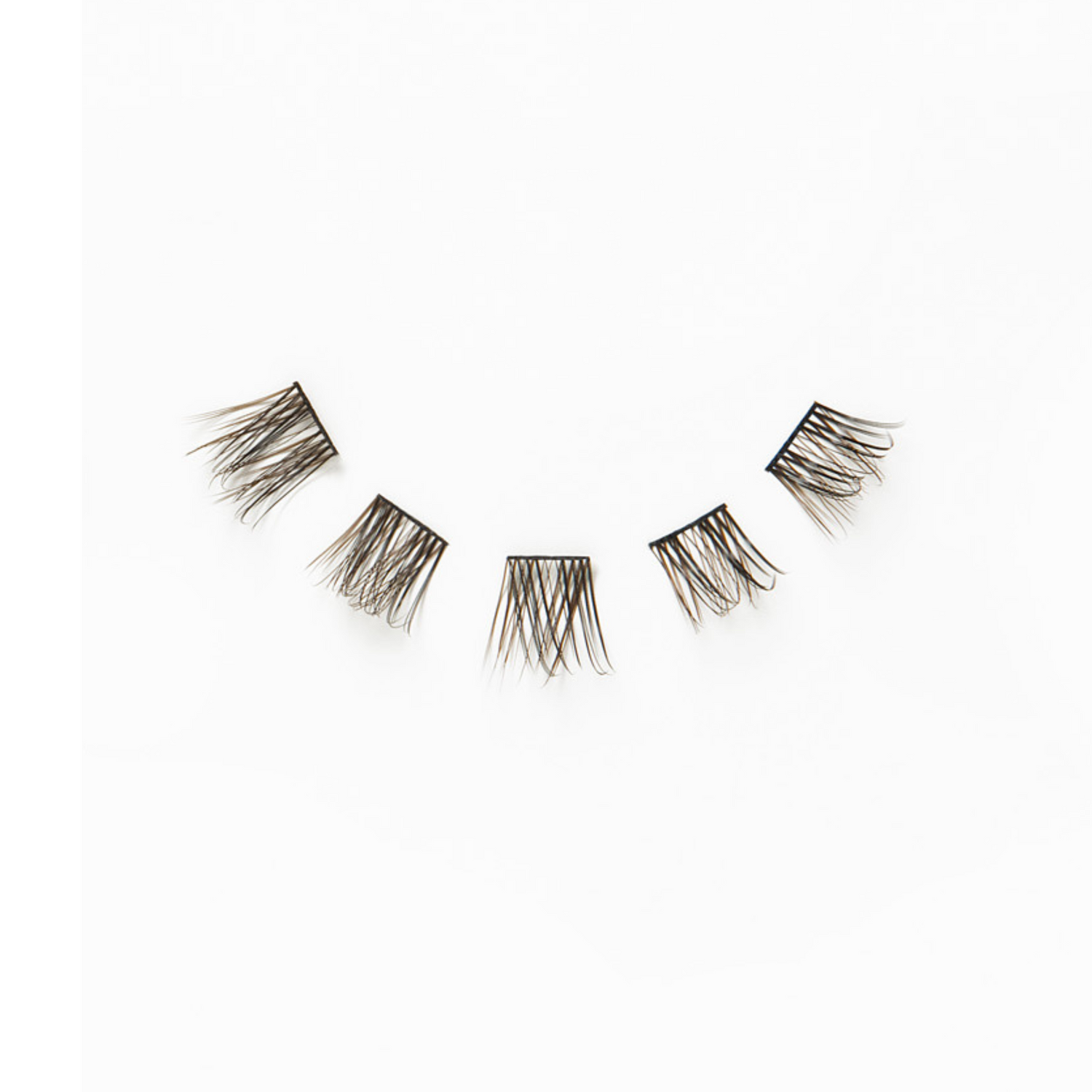 Espresso Lash Up Clusters - 12mm