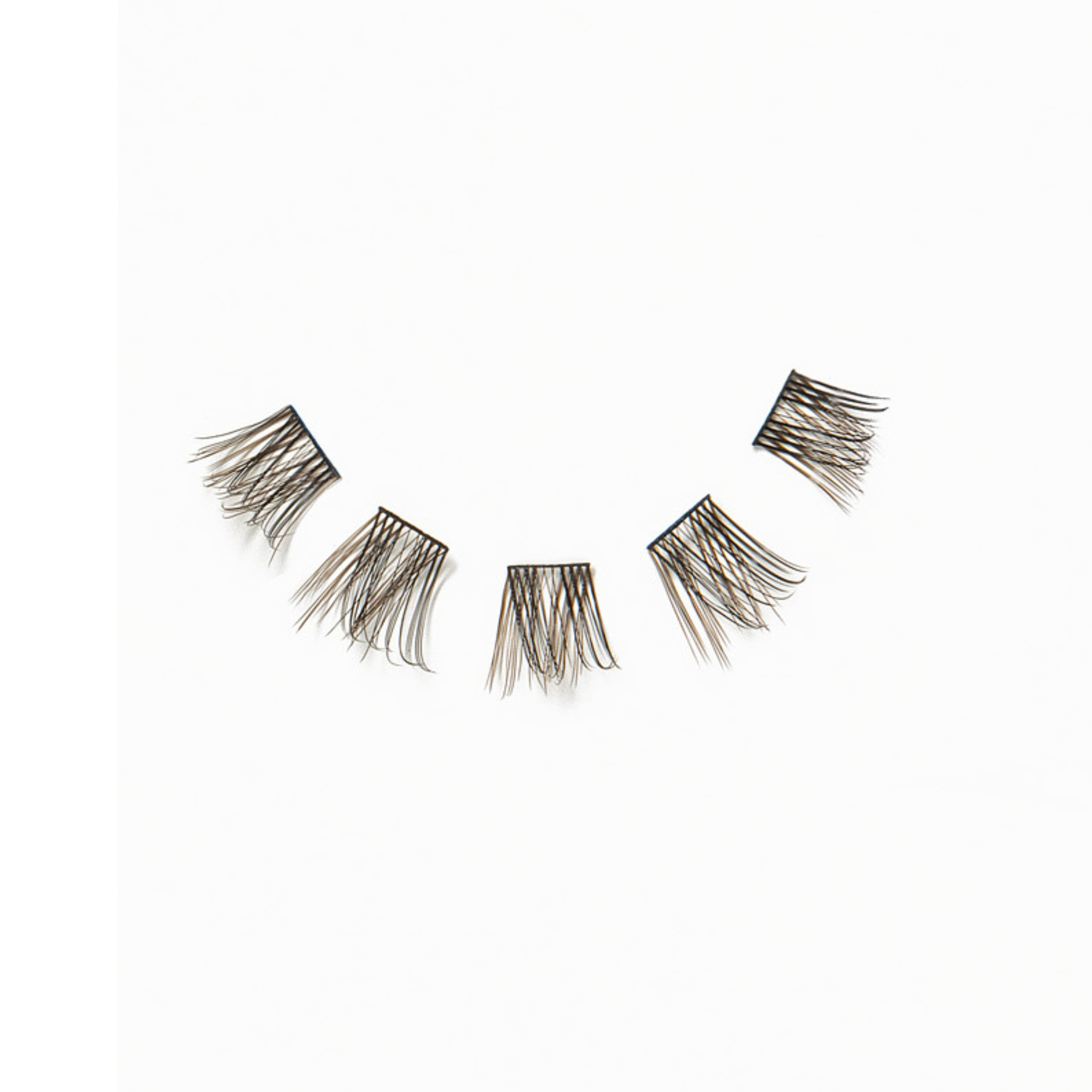 Espresso Lash Up Clusters - 14mm