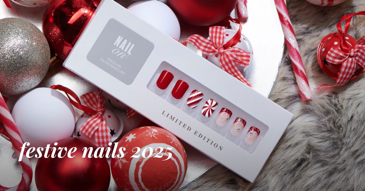 Festive Nails 2025: New Press-On Looks to Sleigh Your Season