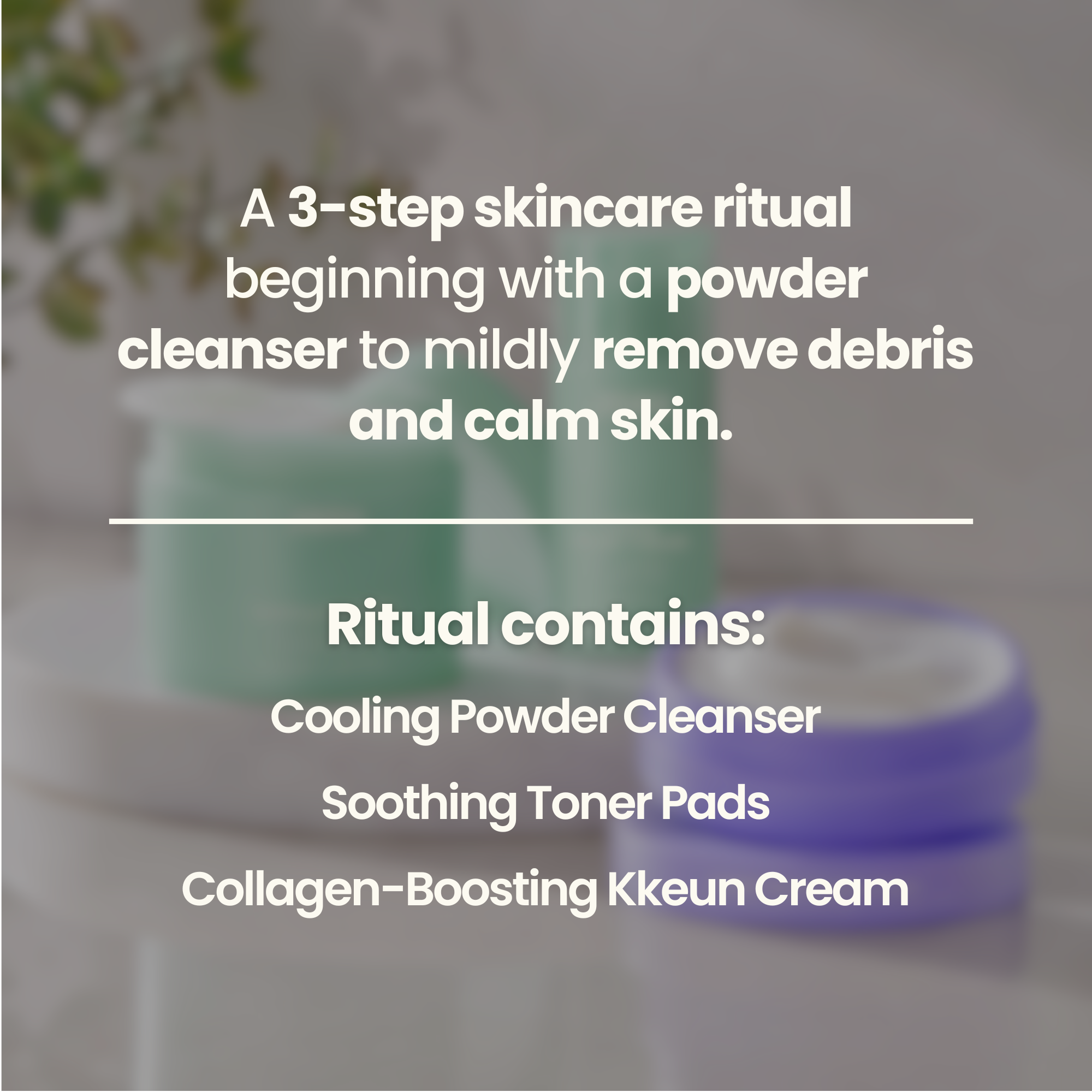 JOAH Skincare Ritual with Powder Cleanser