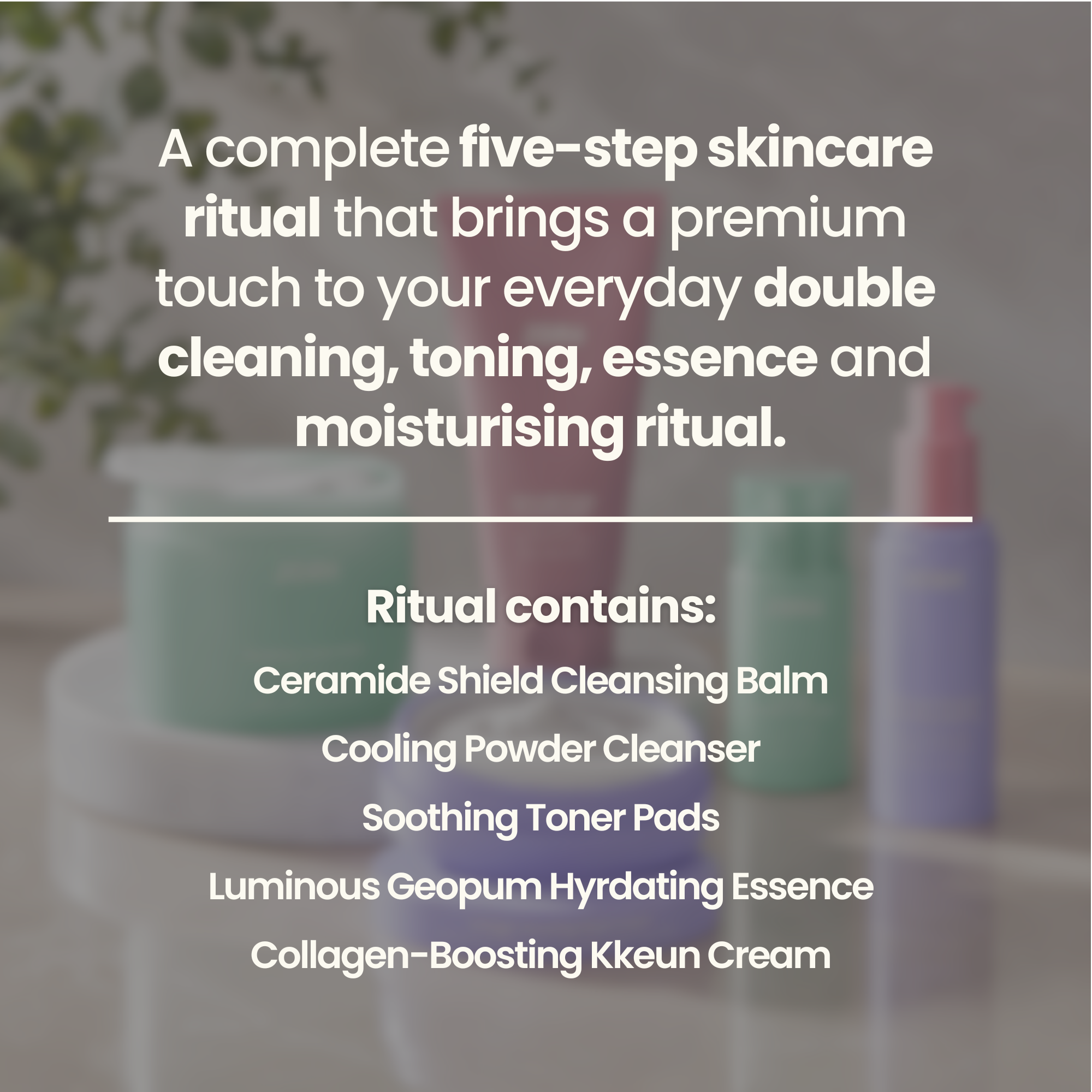 Joah Premium Skincare Ritual