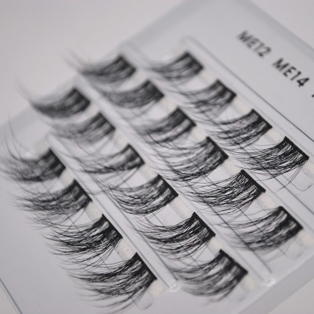 Mink Effect Lash Up Clusters 12mm, 14mm, 16mm Multipack