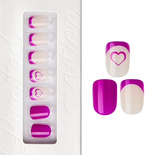 Amora Me - Short Squoval Nail On Press On Manicure