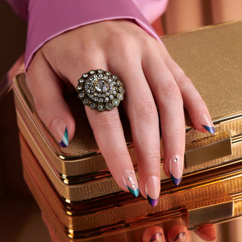 Sorcery - Medium Almond Nail On Press On Manicure