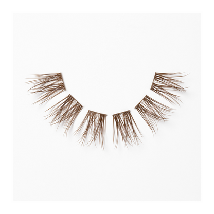 Brown C Curl Lash Up Clusters 14mm