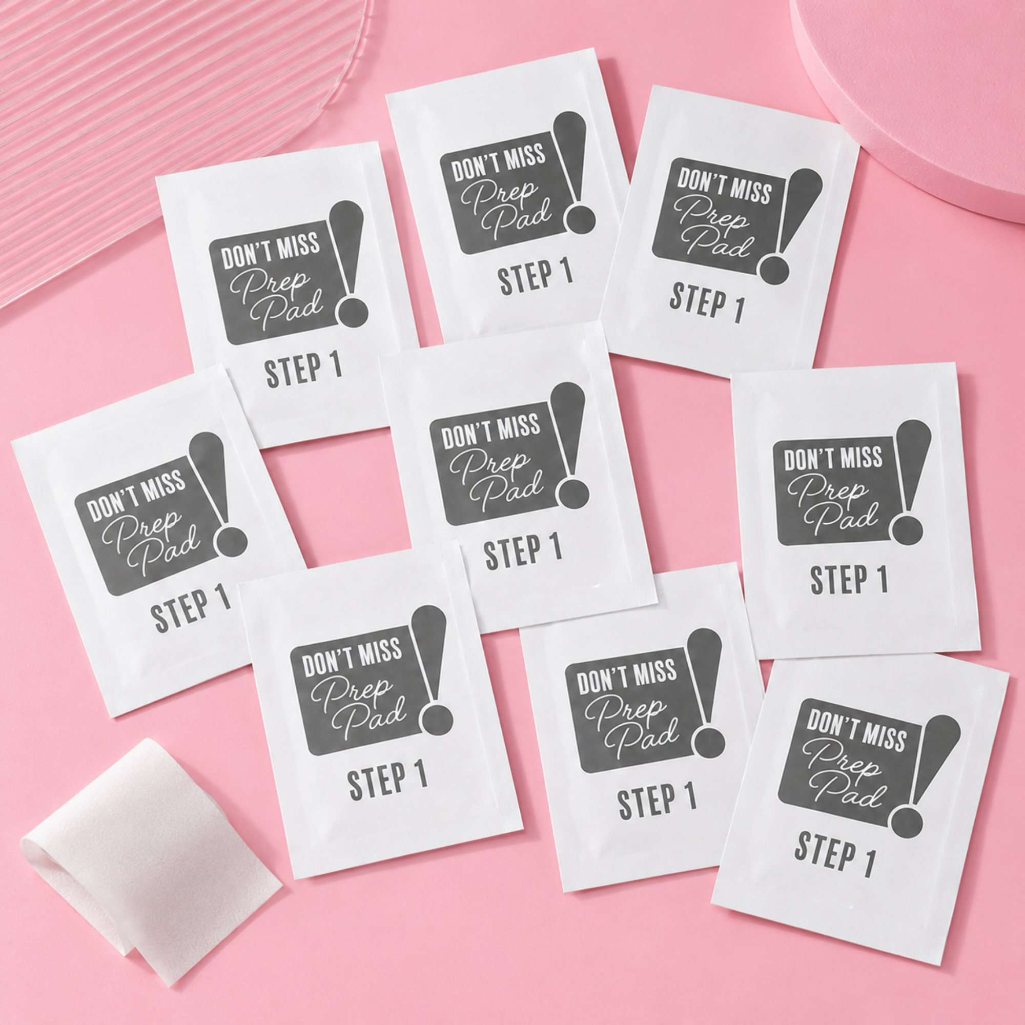 Nail On Prep Pad - 10 pads