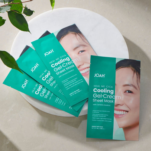JOAH 4 Pack Cooling Gel-Cream Sheet Mask