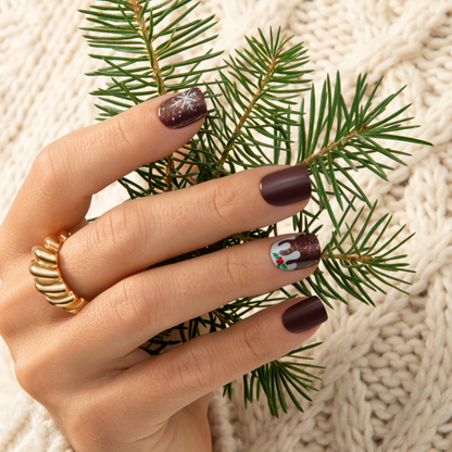 Nail On Colour S - Christmas Pudding