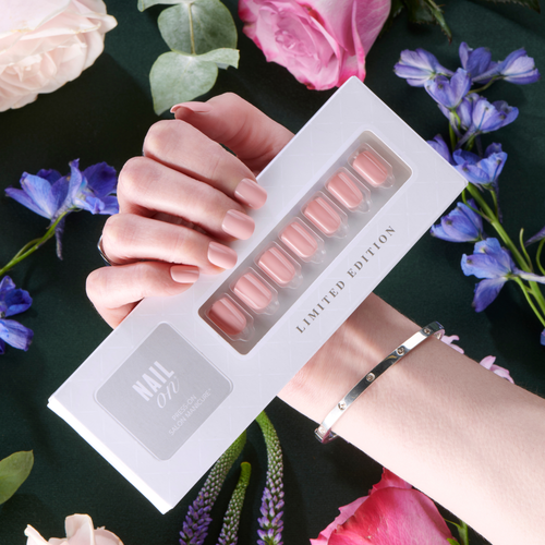 Posy Pink - Squoval Press On Manicure