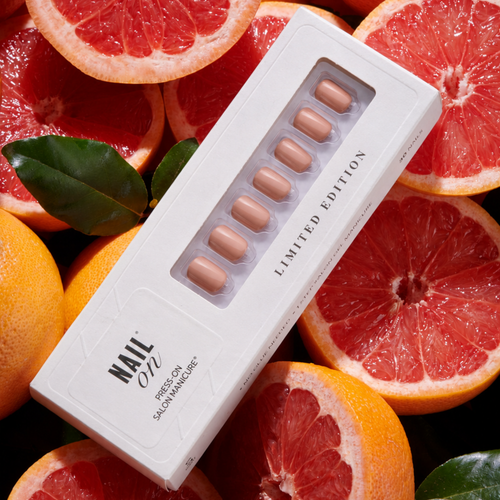 New & Improved Light Neutral - Squoval Press on Manicure