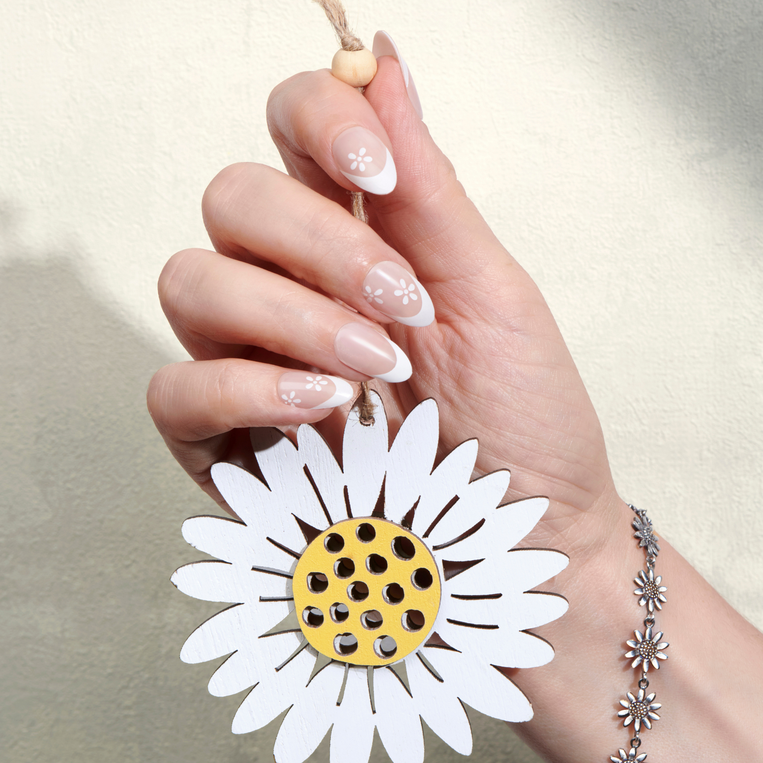 Bare Intentions - Medium Almond Nail On Press On Manicure