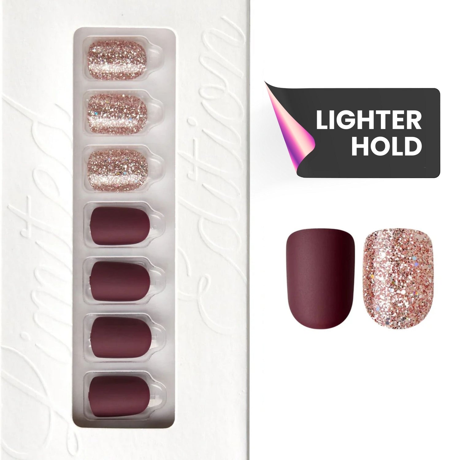 Changing Leaves - Squoval Weekender Press On Manicure