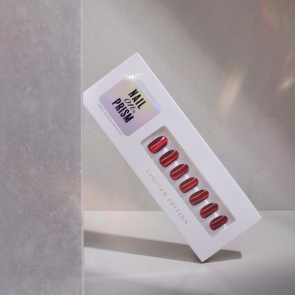 Cherished - Short Oval Prism Nail On Press On Manicure