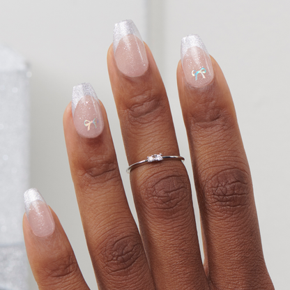 Gifted - Coffin Nail On Press On Manicure