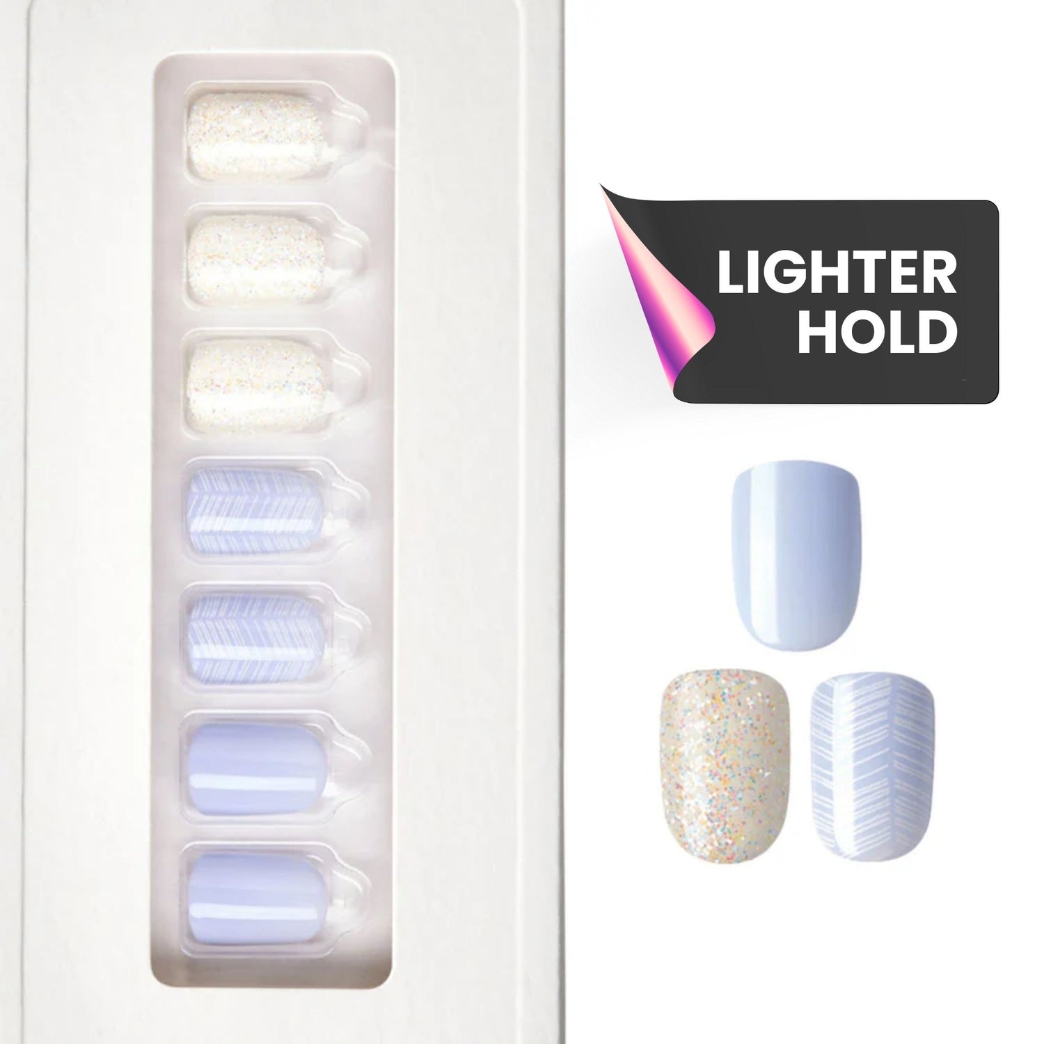 Into You  - Squoval Weekender Press On Manicure