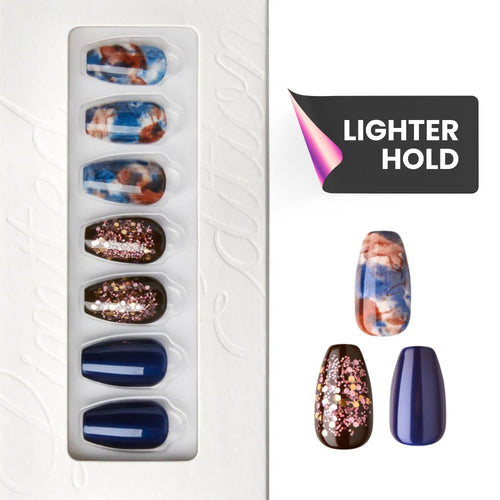 Mixed Emotions - Coffin Weekender Press on Manicure