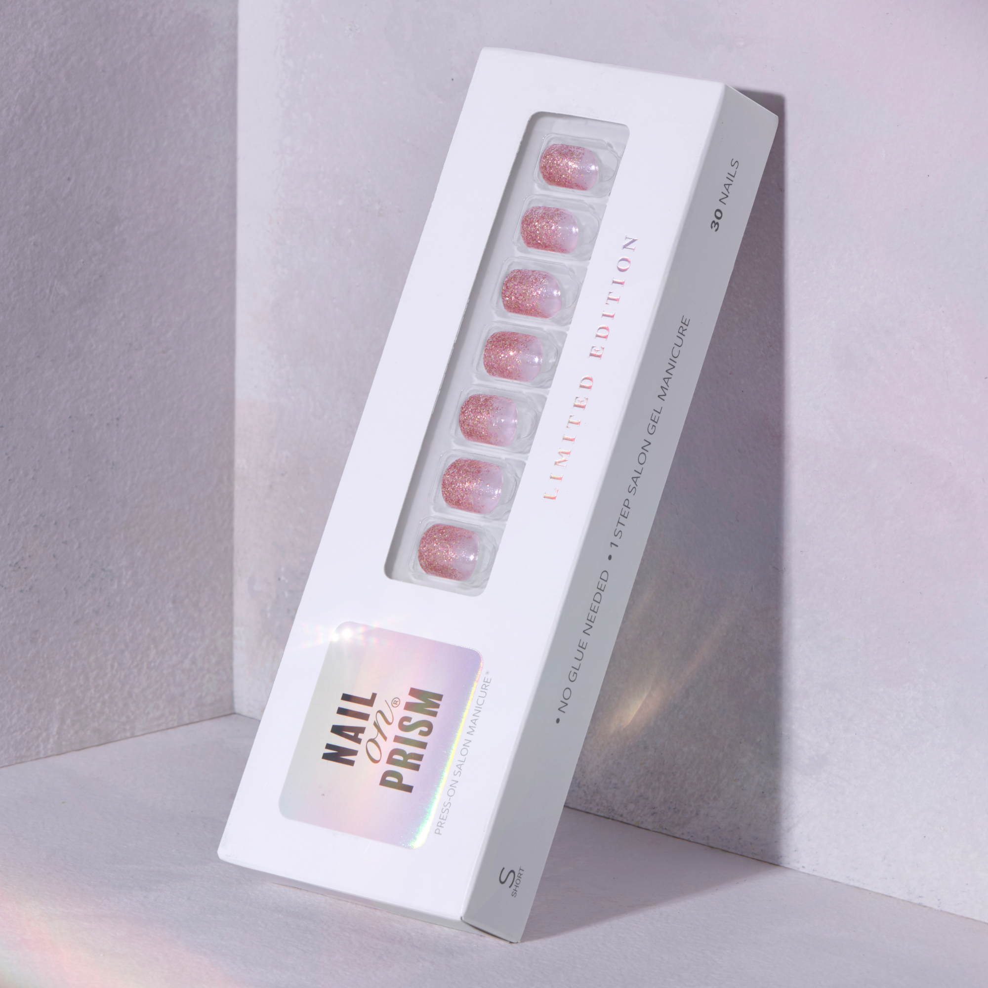 Modesty - Short Squoval Prism Nail On Press On Manicure