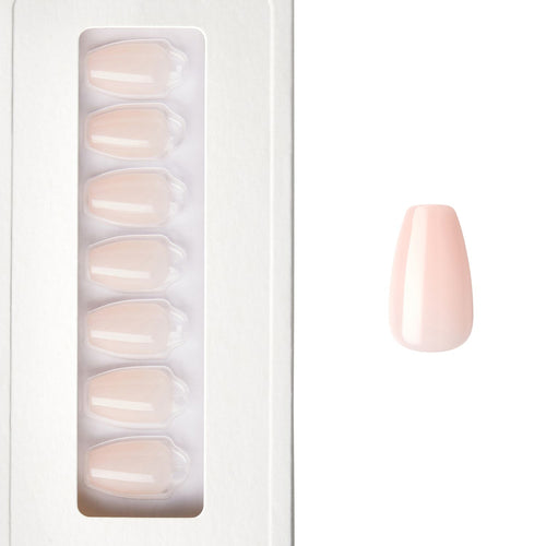 Flower Pink - Coffin Weekender Press On Manicure