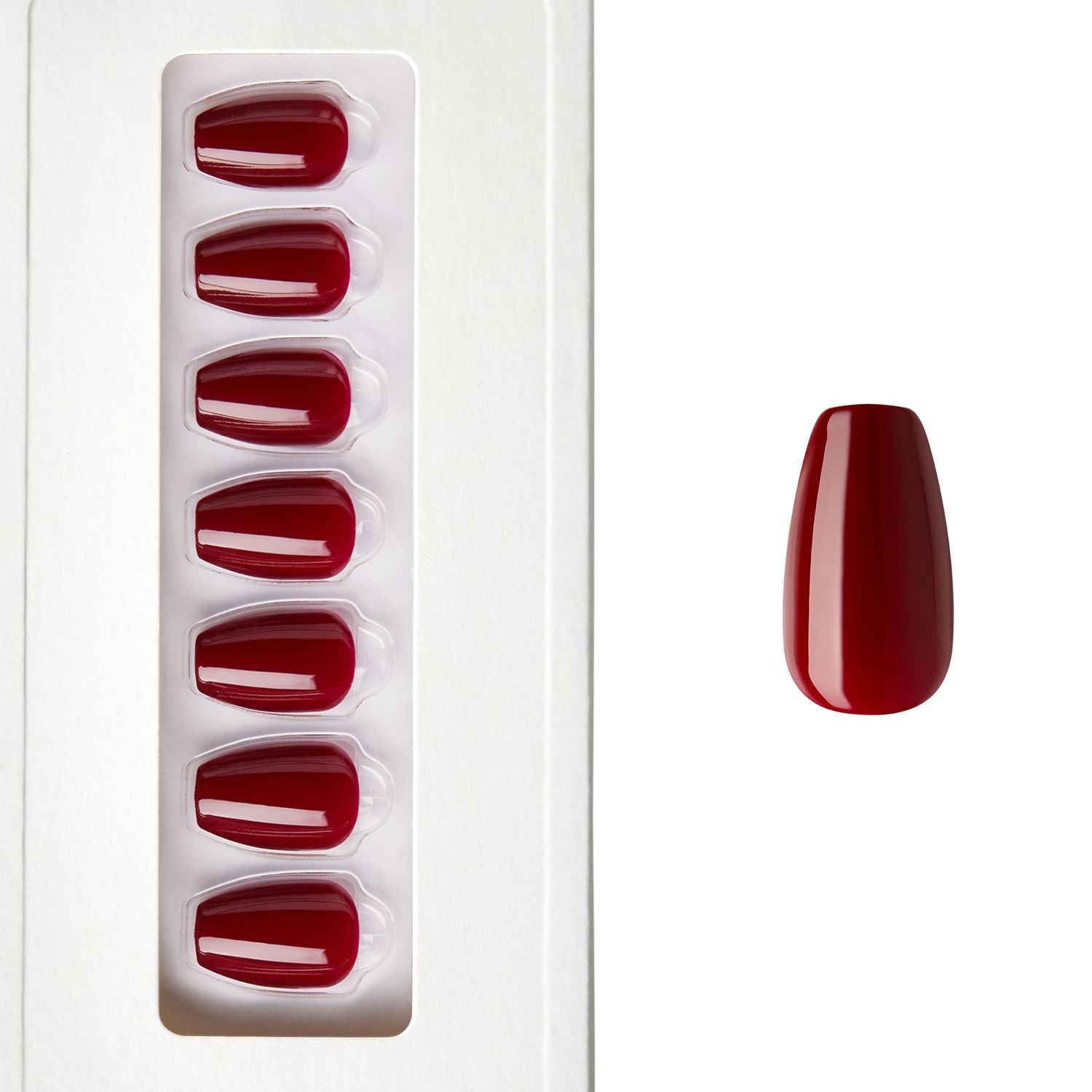 Nail On Colour M - Cherry Red