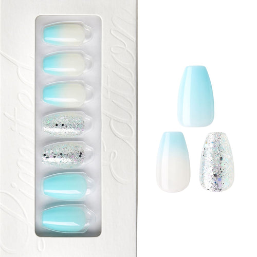 Sweet Morning - Coffin Weekender Press On Manicure